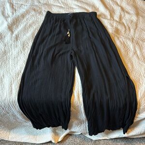 Flowy swim pants cover up